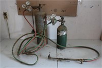 Welding Tanks with Marquette Gauges, Hoses, Torch