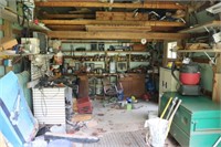 Remaining Contents of Detached Garage