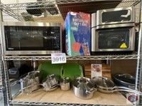 assorted kitchen items. Lot of assorted small