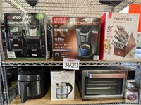 small appliances. Lot of (6) assorted small