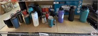 mix. Lot of assorted stainless steel jugs,
