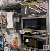 assorted items. Lot of small appliances, and
