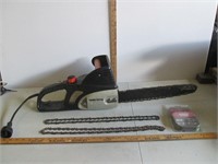 3HP, 16" Electric Chainsaw, Remington + 1 New