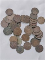 1907 Indian Head Penny Lot.