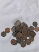 1906 - 1907 Indian Head Penny Lot.