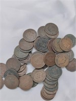 1897 - 1901 Indian Head Penny Lot.