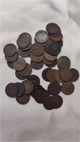 1883 -1892 Indian Head Penny Lot.