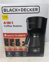 NIB Black & Decker 4-in-1 Coffee Station