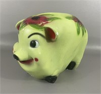 Vintage Chalkware Piggy Bank