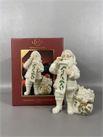 Lenox Checking It Twice Holiday Santa Figurine