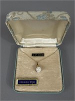 Opal Pendant w/ 14KT. Gold Necklace