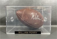 William Perry Autographed Football