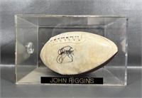 John Riggins Autographed Football