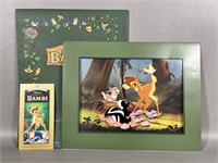 1997 Bambi Walt Disney Bambi Lithograph