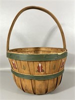 Christmas Bushel Basket