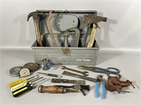 Craftsman Tool Box with Miscellaneous Tools