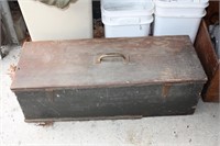 Early wood tool box 30x12x9