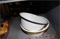 Enamel pans