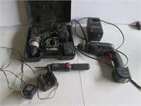 3 Cordless Drills/Drivers - All Work