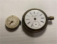 2 Pocket watch Parts and faces