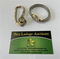 10k Gold Filled Hamilton Wrist Watch & Elgin