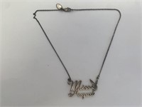 Miss August Playboy Necklace
