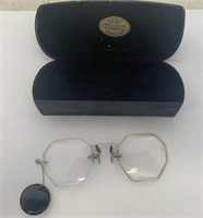 Lenz Vintage Spectacles & Case