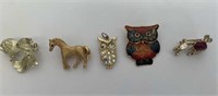 Assorted Animal Pins