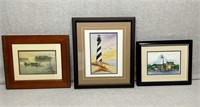 3 Framed Prints