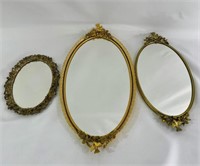 Variety of Vanity Antique mirrors (3)