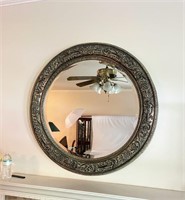 Round Wall Mirror 38 Inches tall