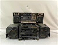 2 Portable Stereo Systems