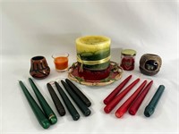 Lot of Candles and accessories