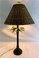 Palm Design Lamp- 29 in.