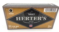 (50) Rounds 44 Mag, Herters 240 gr