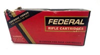 (20) Rounds 30-30, Federal 170 gr. SP
Box Torn