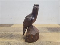 9" Tall Bird Carving