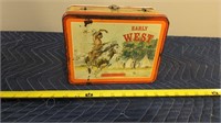 Early West Metal Lunch Box