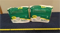2 Select Disposable Underwear XL NEW!