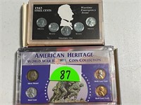 Steel War Cents and World War II Coins