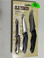 (New) Old Timer 3 Knife Set