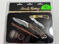 (New) Uncle Henry Knife Set