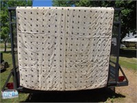 Hand Knotted, Heavy Quilt