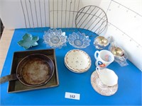 Pans, candy dishes, cooling racks,