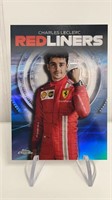 2021 Topps Chrome Charles LeClerc Red Liners #RL-7