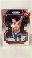 2022 Panini Prizm UFC Adrian Yanez Rookie #107