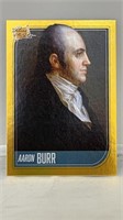 2021 Pieces of The Past Aaron Burr #13