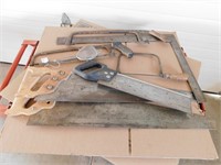 Hand Saws And Framing Square