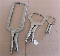 (3) Vice Clamps