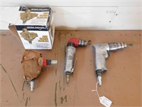 3 Pneumatic Tools (2) Drills (1) Palm Nailer